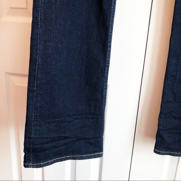 Five Four Dark Wash Blue Denim Relaxed Straight Jeans 38 - Picture 7 of 16